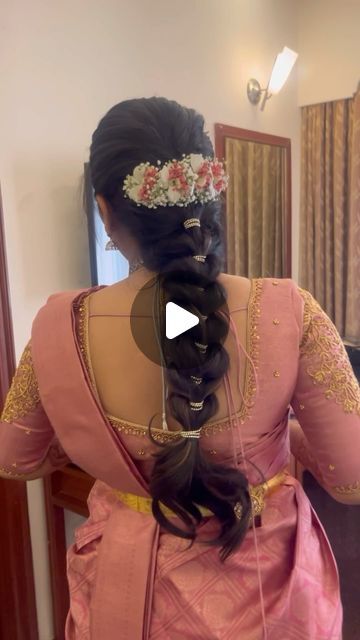 SharmilaSakthi on Instagram: "Are you not a puff person‼️Here goes a beautiful front variation ✅comment below how was it useful👍  #sharmilahairandmakeup #bridesofsharmila#trendingreels#hairgoals#hairtips#receptionhairstyle#receptionhairdo#telugubride #intagrambride#silksarees #southindianbride #tamilbrides #tamilweedings #makeupartist" Front Puff Hairstyles Indian Wedding, Front Puff Hairstyles Indian, Puff Hairstyles Indian, Front Variation Hairstyle Indian, Front Hairstyles Wedding Indian, Front Hair Styles For Wedding, Front Puff Hairstyles, Puff Hairstyles, Tamil Brides