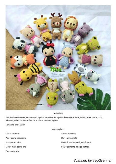 Crochet Toys Free Patterns, Mini Amigurumi, Crochet Toys Free, Crochet Disney, Pola Amigurumi, Crochet Animals Free Patterns, Fun Crochet Projects, Crochet Animal Patterns, Crochet Keychain