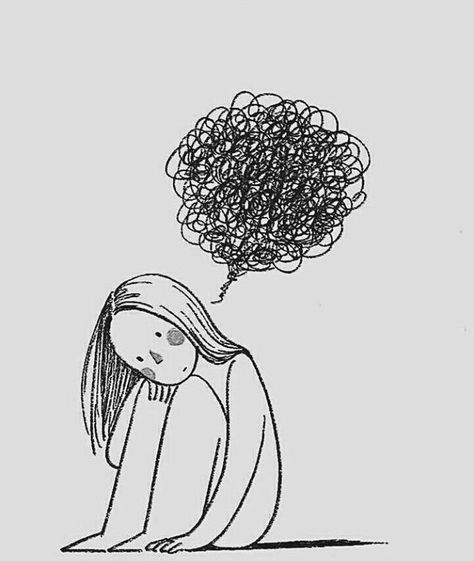 Losing Mind Drawing, Psychology Project, Person Thinking, Cartoon Profile, Cartoon Profile Pictures, Profile Pictures, Cute Drawings, Line Art, Profile Picture