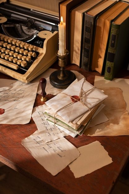 Still life of vintage writing of a love ... | Free Photo #Freepik #freephoto #vintage-love #write-letter #love-letter #retro Vintage Author Aesthetic, Dark Academia Letter, Vintage Academia Aesthetic, Photo Still Life, Aesthetic Writing, Vintage Still Life, Vintage Writing, Aesthetic Letters, Look At The Moon