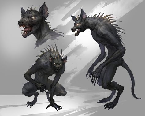 El Chupacabra Art, Chupacabra Tattoo, Chupacabra Art, Artstation Character Design, Cryptids Creatures, Animal Fanart, Bug Creature, Monster Animal, Creature Artwork