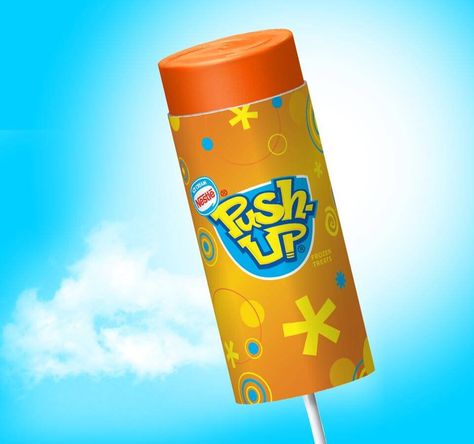 Orange Push Up Pop, Push Up Ice Cream, Push Up Pops, Pop Ice, 2010s Nostalgia, Ice Cream Man, Childhood Memories 90s, Pop Aesthetic, Nostalgia Core