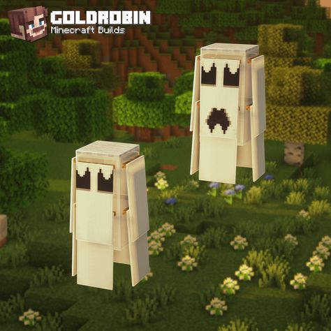 Horror House Minecraft, Mincraft Idea Halloween, Minecraft Enterence, Minecraft Halloween Interior, Minecraft Builds Halloween, Minecraft Halloween Aesthetic, Spooky Halloween Minecraft Builds, Ghost Banner Minecraft, Halloween Banner Minecraft