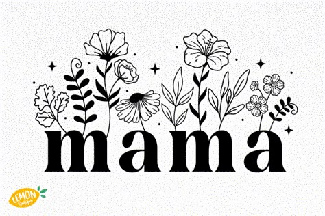 Mother’s Day Graphic, Mothers Day Doodles, Mothers Day Graphic Design, Western Svg, Mom Mugs, Lemon Design, Cricut Baby, Mothers Day Svg, Laser Engraved Ideas