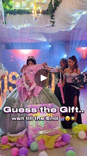 Quince Surprise Gift, Quince Dress, Surprise Gift, Surprise Gifts, Quince, Quinceanera, Viral Videos, Audio, Birthday