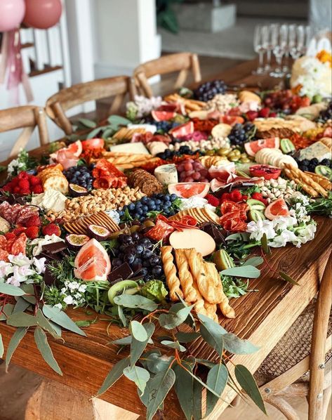 Charcuterie Tables, Appetizer Boards, Sweets Board, Fundraiser Food, Charcuterie Board Diy, Grazing Food, Charcuterie Board Meats, Tea Party Sandwiches, Charcuterie Ideas