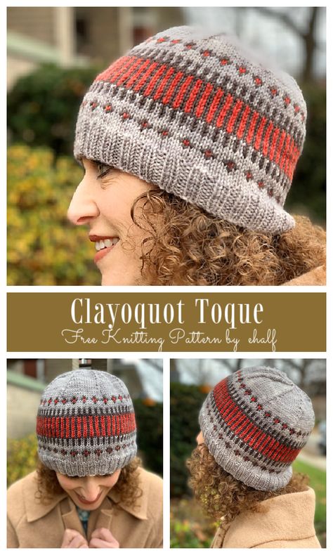 Fair Isle Beanie Pattern Free Knitting, Faire Isle Hat Pattern Free, Fairisle Knitted Hat Patterns Free, Fair Isle Hat Pattern Folksy, Free Knitting Patterns For Beginners, Fairisle Knitted Hat Patterns, Scottish Knitting, Knit Hat Fair Isle, Fair Isle Knitting Patterns Free