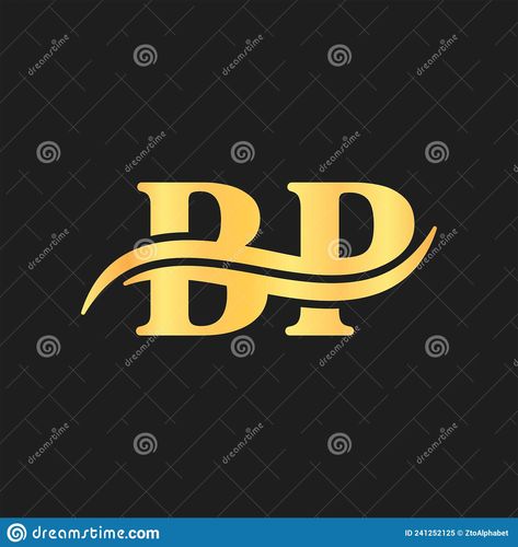 Bp Monogram, Branding Identity, Typeface Design, Monogram Logo, Business Names, Brand Identity, Stock Vector, Finance, Vector Illustration