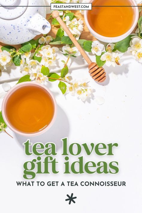 Over the years, I’ve given many a tea-themed gift to my fellow tea drinkers, so I guess you could say I know a thing about giving gifts to tea lovers! https://feastandwest.com/tea-essentials/ Ideas For Tea, Gifts For Tea Lovers, Cozy Drinks, Tea Lovers Gift, Tea Drinkers, Tea Gifts, Tea Lovers, Tea Accessories, Tea Leaves