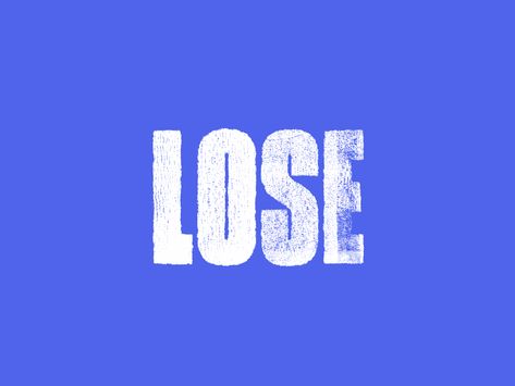 LOSE - TYPESCRAPS by Mat Voyce on Dribbble Motion Typography, Animation Images, Type Animation, Kinetic Type, Motion Logo, Animation Types, Ads Creative Advertising Ideas, Picture Editing Apps, Motion Graphics Inspiration