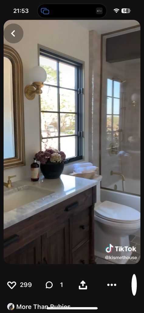 Brown Bathroom Vanity Ideas, Dark Brown Bathroom Ideas, Hall Bathroom Ideas, Bathroom Ideas Dark, Dark Brown Bathroom, Brown Vanity, Brown Bathroom Vanity, Bathroom Vanity Ideas, Brown Bathroom Ideas