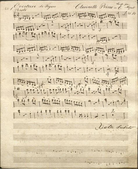 Wolfgang Amadeus Mozart-   Le nozze di Figaro-  Overture.  Each of his scores are flawless-  never an eraser mark. He heard it in his head and composed!  Amazing! Wolfgang Amadeus Mozart, Manuscript Handwriting, Mozart Music, Music Manuscript, Amadeus Mozart, Classical Music Composers, Music Composition, Music Jokes, Music Collage