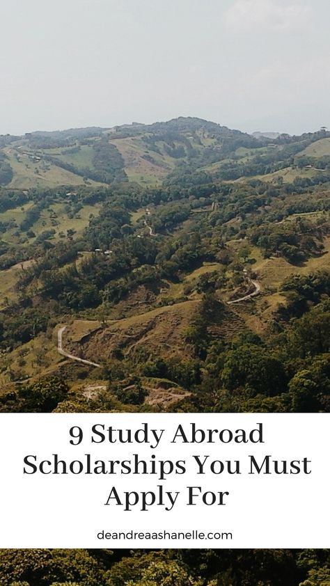 9 study abroad scholarships I found during my study abroad search to make my study abroad experience to Costa Rica possible.  #studyabroad #country Scholarships For Studying Abroad, Mba Scholarships, Easy Scholarships, Cost Rica, Scholarships For College Students, Study Abroad Scholarships, International Studies, School Scholarship, College Resources