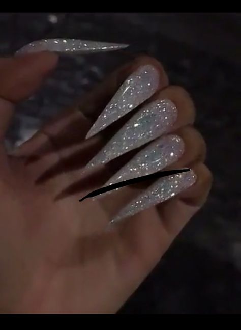 Black Ice Nails, Ice Goddess, Ice Nails, Stilleto Nails Designs, Test Shoot, Beauty Nails Design, Black Ice, Bling Nails, Nails Design