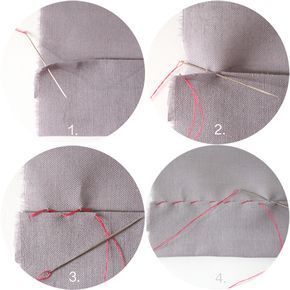 TUTORIAL : HAND SEWN HEMS Hand Hemming, Hemming Stitch, Sewing Hems, Sewing Terms, Hand Stitches, Hand Sewing Projects, Whip Stitch, Crafts Sewing Projects, Sewing Baby Clothes