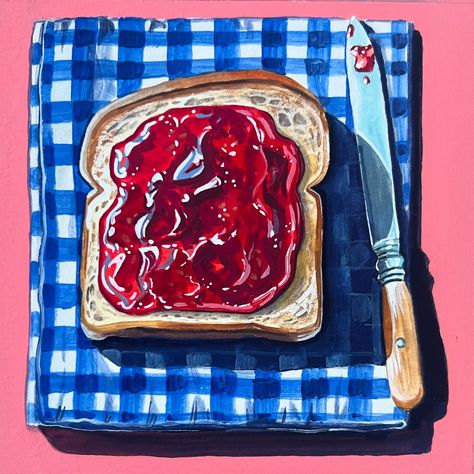 Who needs a snack? Daily Painting Just posted in my online store (KateBirchArt.com) Link in bio! Gouache on paper Paper size 6x6 inches with small white border $125 *** please note for international orders a customs tax may be required upon delivery *** #gouachepainting #stilllifepainting #artistsoninstagram #painteveryday #colorfulart #gouache #dailypainting #dailyart #utahartist #makearteveryday #gouacheartist #art #painting #illustration #illustrationartist #artofinstagram Scissor Painting, Goach Painting, Clutter Painting, Food Painting Ideas, Gouache Art Inspiration, Snack Illustration, Campfire Drawing, Dessert Painting, Food Paintings