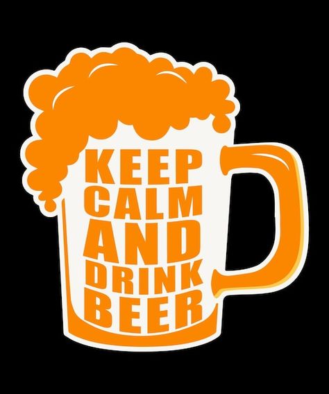 Keep calm and drink beer | Premium Vector #Freepik #vector #poster #sale #gold #card Poster Sale, Baby Shower Background, Halftone Pattern, Vector Poster, Gold Card, Keep Calm And Drink, Dot Texture, Pastel Pattern, Drink Beer