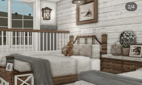 Modern Suburban House, Bloxburg Bedroom, Bloxburg Interior, Blocksburg Room Ideas￼, Bloxburg Building, Bloxburg Build Ideas, Roblox Bloxburg House Ideas, House Ideas Bloxburg, Bloxburg Home