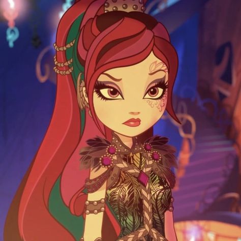 Raven queen Raven Queen Dragon Games, Raven Queen Pfp, Ever After High Pfp, Raven Queen Ever After High, Disney Frozen Dolls, Ever After High Characters, Ever After High Icons, High Pfp, Frozen Dolls