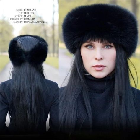 Cossack Hat, Bucket Hat Style, Fur Headband, Faux Fur Hat, Russian Style, Fur Accessories, Russian Fashion, Fur Hat, Winter Hats For Women