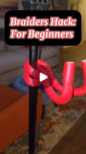 Brittany | Traveling Hair Stylist on Instagram: "💥Braiders Hack for Beginners. Save and Try for later. Follow To See More Braid Hacks. Call or text 301-485-9298 for your next appointment.   💓Get 2 Flexi Rods and wrap it around a stand. I used my ring light stand.  💓Spray Oil Sheen on the braiding hair for easy separation and eliminates tangling.   💥For beginners, using a hair holder, a braid rack, or even this inexpensive trick to secure sections of hair while braiding can be helpful. This keeps the sections separate and prevents them from getting tangled, making it easier to focus on the braiding technique.   ❗️Need an appointment?  ✨️I AM A LICENSED TRAVELING STYLIST SERVING THE DMV AREAS.  DC,MD, AND SOME AREAS IN VA.  CALL OR TEXT 301-485-9298 FOR YOUR NEXT HOME VISIT.  ❗️Extended Diy Hair Braid Rack, Diy Braiding Hair Rack, Diy Braids On Yourself, Braid Hacks, Ring Light Stand, Cornrows Natural, Cornrows Natural Hair, Hair Holder, Braiding Your Own Hair