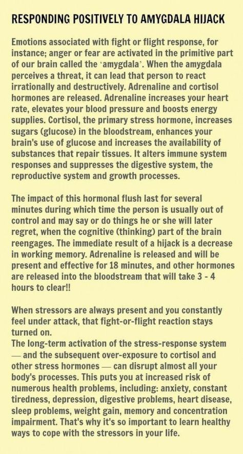 Getting Out Of Freeze Response, Amygdala Hijack, Narcissistic Mothers, Flight Response, Helpful Advice, Emotional Skills, Fascinating Facts, Mental And Emotional Health, Psychology Facts