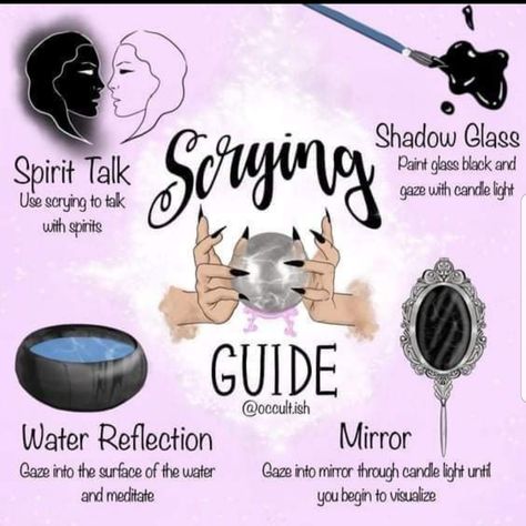 Divination Methods, Scrying Mirror, Wiccan Magic, Witch Spirituality, Magic Spell Book, Grimoire Book, Eclectic Witch, Wiccan Spell Book, Magick Book