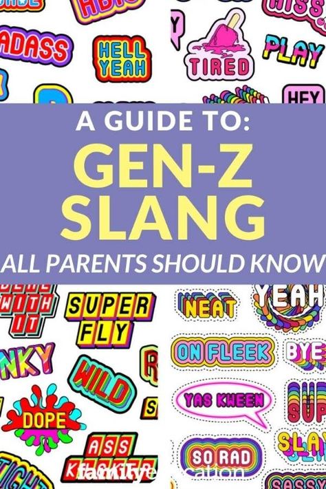 25 Gen Z Slang Phrases All Parents Should Know - FamilyEducation Gen Z Words, Gen Z Slang Words, Gen Z Quotes, Gen Z Slang, Feeling Salty, Social Media Safety, Ghosting Someone, Generation Alpha, Slang Phrases