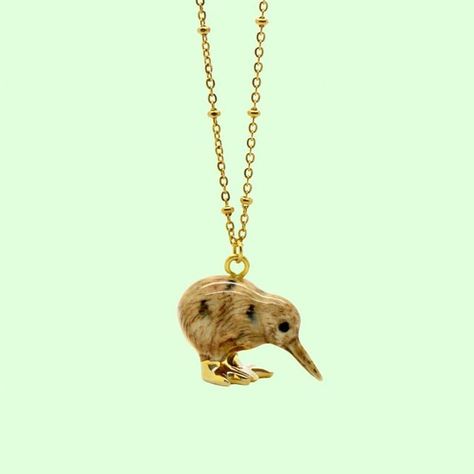 Nature-inspired Pendant Charms Jewelry, Insect Inspired Jewellery, Rat Jewellery, Gold Mushroom Pendant Necklace, Fox Jewelry Necklace, Barn Owl Necklace, Kiwi Bird, Porcelain Animal, Art Ancien