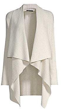 Lafayette 148 New York Women's Wool Waterfall Cardigan | #ad #cardigan #knitwear #shawlcollar #openfront #openfrontcardigan #jackets Black Gladiator Heels, Peach Lace Dress, Body Con Dress Outfit, Soft Dramatic, Waterfall Cardigan, Chic Type, Cardigan Outfits, Style Cardigan, Christmas 2023