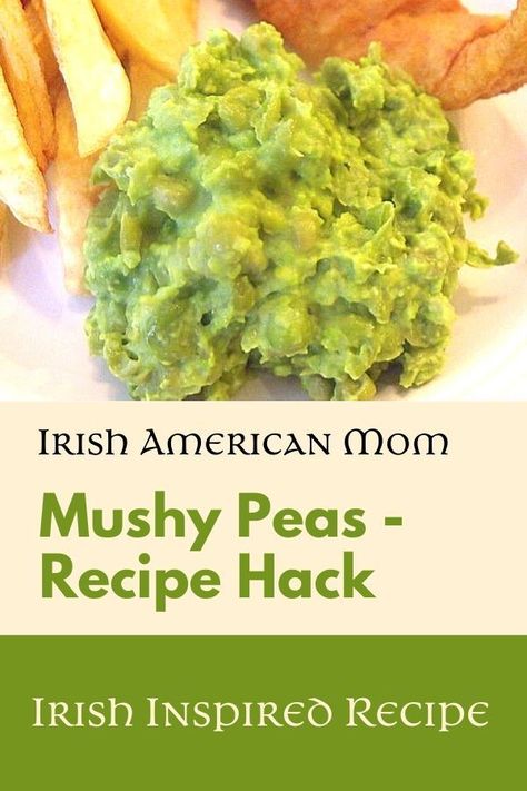 Mash Peas Recipe, Side For Fish, Breakfast Veggies, Battered Fish And Chips, Irish Dinner, Roast Leg Of Lamb, Garden Peas, British Foods, Creamy Peas