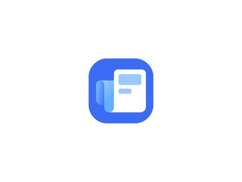 News Feed App Icon by Henrik Abonyi 🧔 News App Icon, News Icon, App Branding, Paper Icon, File Icon, App Development Design, News Logo, App Screenshots, Paper Logo