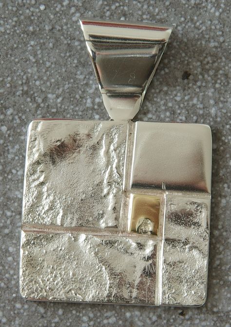 Reticulated Silver, Textured Tiles, Texture Jewelry, Silversmithing Jewelry, Jewelry Pictures, Square Jewelry, Silver Clay, Rustic Jewelry, Casting Jewelry