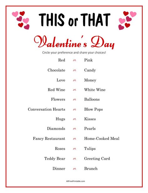 Valentine’s Day This Or That, Valentine Team Building Ideas, Valentines Day This Or That, Valentine This Or That, Valentine’s Day Questions, This Or That Valentines Day Edition, Valentines This Or That, Valentines Questions, Valentine’s Day Games