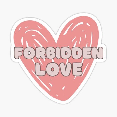 Book Tropes Stickers, Romance Book Stickers, Lovers Stickers, Book Trope Stickers, Fantasy Book Stickers, Booklover Stickers, Forbidden Romance, Young Adult Book, Reading Stickers