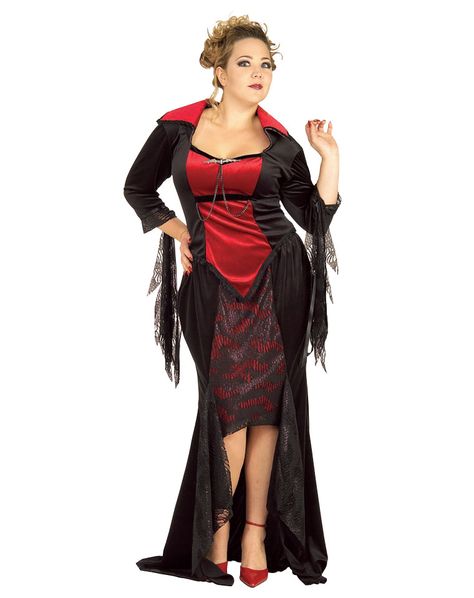 Scarlet Vampira Adult Plus Size Costume Plus Size Vampire Costume, Gothic Vampire Costume, Halloween Costumes Plus Size, Plus Size Gothic, Vampire Halloween Costume, Vampire Costumes, Vampire Clothes, Plus Size Costume, Plus Size Halloween Costume