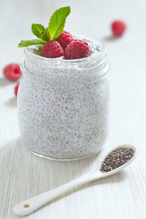 Easy Chia Seed Pudding, Recipes Chili, Vanilla Chia Pudding, Vegan Pudding, Cake Pizza, Chia Recipe, Chia Seed Recipes, Pizza Sandwich, Chia Pudding Recipes