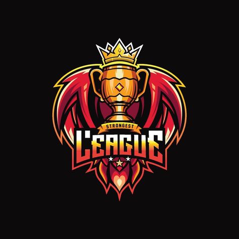 Jm Logo, Trophy Logo, Gaming Tournament, Tournament Logo, Logo For Gaming, Mascot Logos, Team Logo Design, Cup Logo, Youtube Banner Design