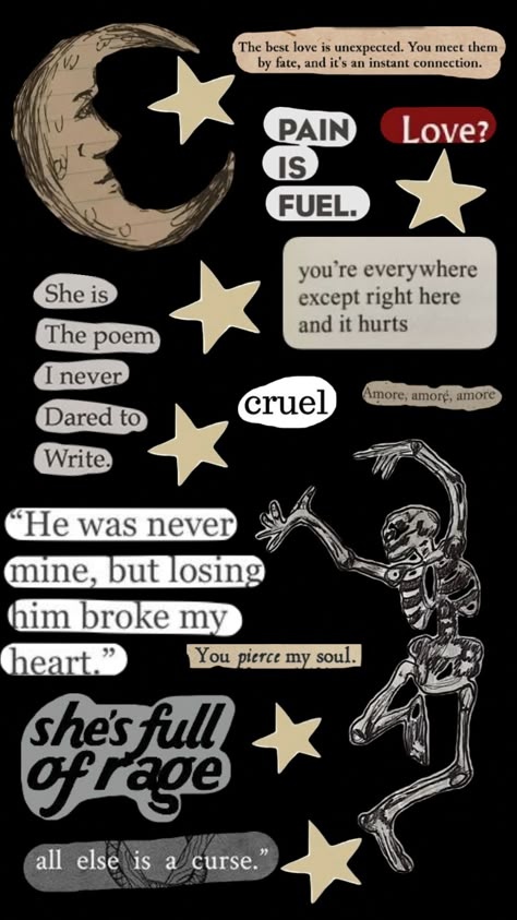 hmm i think this could be better #bookquotes #lovedive #moon #vintage #quotes #blacktheme Vintage Aesthetic Stickers Printables, Phone Cover Stickers, Moon Vintage, Scrapbook Quotes, Scrapbook Printing, Vintage Quotes, Scrapbook Book, Collage Phone Case, Scrapbook Stickers Printable