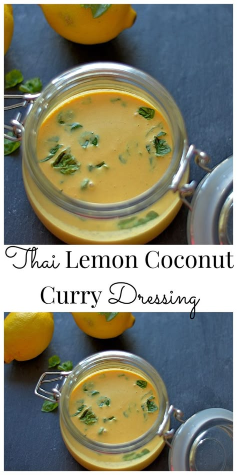 Coconut Milk Dressing Salad, Coconut Milk Dressing, Curry Vinaigrette Dressing, Coconut Dressing For Salad, Coconut Salad Dressing, Coconut Vinaigrette, Curry Dressing Recipe, Coconut Dressing, Coconut Salad