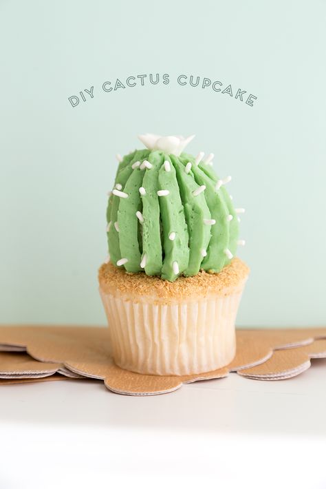 Cactus Cupcake Tutorial Video Cupcakes Succulents, Deco Cupcake, Cactus Cupcakes, Succulent Cupcakes, Cactus Cake, Cupcake Tutorial, Love Cupcakes, Dessert Bar, Savoury Cake