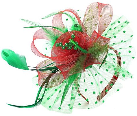 Christmas Fascinator Diy, Christmas Hats Ideas, Tea Party Fascinators, Christmas Headbands Women, Christmas Headband Diy, Christmas Fascinator, Christmas Headpiece, Christmas Headwear, Purple Fascinator