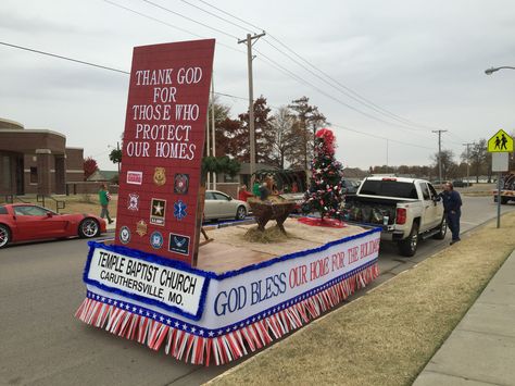 Memorial Day Float Ideas, Christian Floats For Parade, Float Decorations Parade, Float Decorations Parade Diy, Diy Coral Reef, Parade Float Diy, Christmas Floats, Parade Float Ideas, Diy Coral