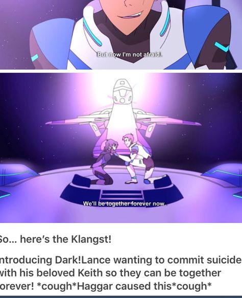 4/4 Dark Lance Voltron, Team Voltron, Lance Voltron, Voltron Paladins, Keith Lance, Klance Fanart, Klance Comics, Voltron Funny, Voltron Comics