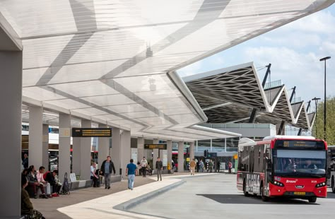 Bus Station Architecture, Bus Station Design, Transport Architecture, Transport Terminal, Terminal Bus, Transport Hub, Parking Building, Rest Stop, Bus Stand