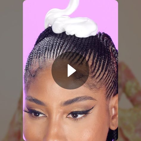 We Did These Nicki Minaj Braids And Wow🤩 - The Braid Up | Snapchat Nicki Minaj With Braids, Nicki Minaj Braids, Braid Twist, Girl Braids, Braided Updo, Braided Ponytail, Be Free, Nicki Minaj, Natural Hair