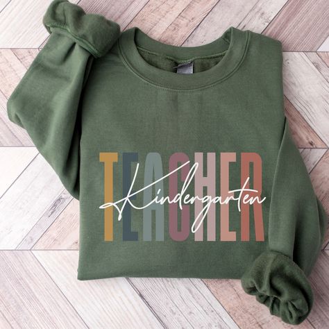 Preschool First Day, Team T Shirt, Kindergarten Teacher Gifts, Preschool Teacher Shirts, Toddler Teacher, Preschool Teacher Gifts, Kindergarten Teacher Shirts, Teacher Team, Teacher Sweatshirt