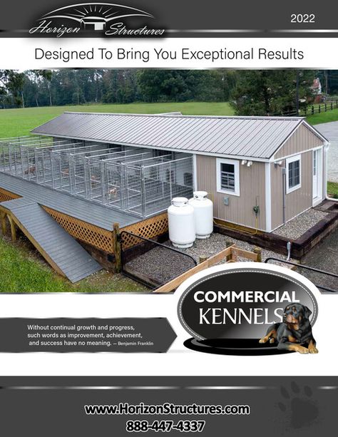 Commercial Dog Kennel Ideas, Kennel Business, Kennel Ideas Outdoor, Custom Dog Kennel, Dog Boarding Facility, Dog Boarding Kennels, Indoor Dog Kennel, Dog Kennel Designs, Sheds For Sale