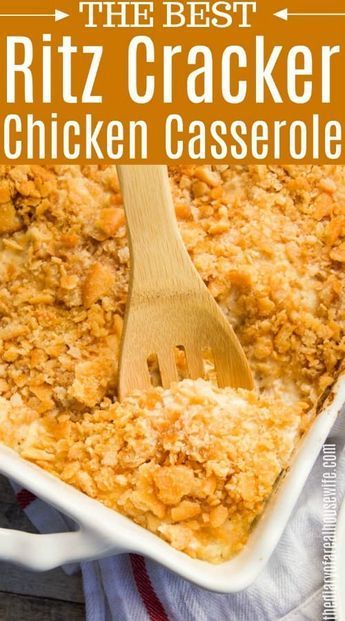 Recipes With Ritz Crackers, Ritz Cracker Casserole, Cracker Casserole, Cracker Chicken Casserole, Ritz Chicken Casserole, Ritz Cracker Chicken Casserole, Ritz Chicken, Ritz Cracker Recipes, Easy Chicken Casserole