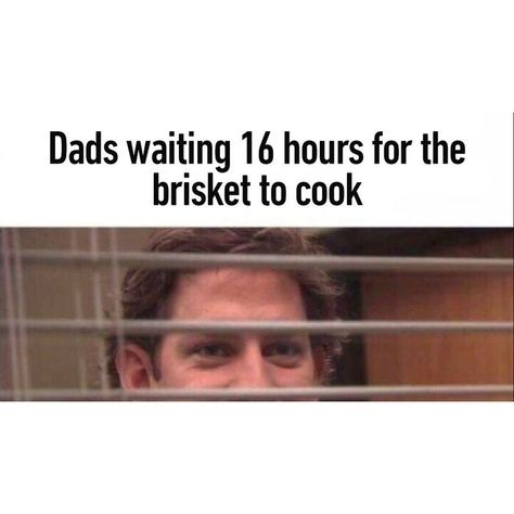 When it comes to grilling brisket, patience is key! Follow our Twitter for more fun Grill memes. Bbq Memes Humor, Grilling Brisket, Grilled Brisket, Weber Grills, Be Like Meme, Bbq Brisket, Weber Bbq, Weber Grill, Memes Humor